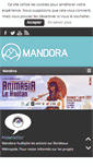 Mobile Screenshot of mandora.fr