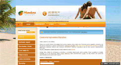 Desktop Screenshot of mandora.sk
